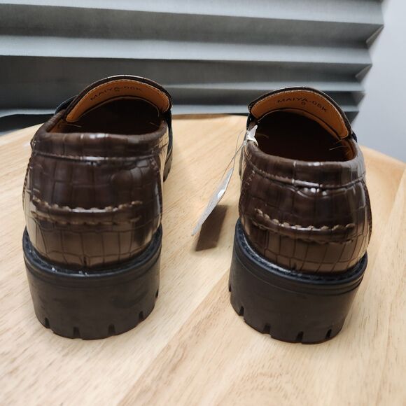 Mudd Girls Slip-On Loafer Shoes – Brown, Size 5, Unworn - Picture 5 of 11